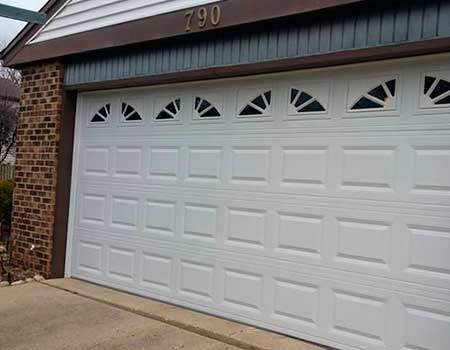Hurricane garage doors